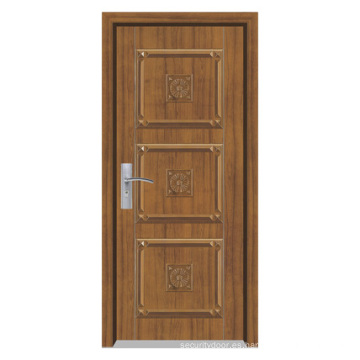 Puerta de madera maciza compuesta (YFM-8001)